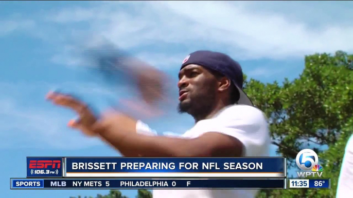 Dwyer product Jacoby Brissett on getting drafted by the New England Patriots - 'It's a blessing'.