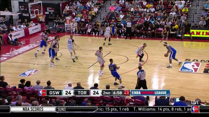 Raptors Summer League - Raptors vs Warriors - July 14, 2016