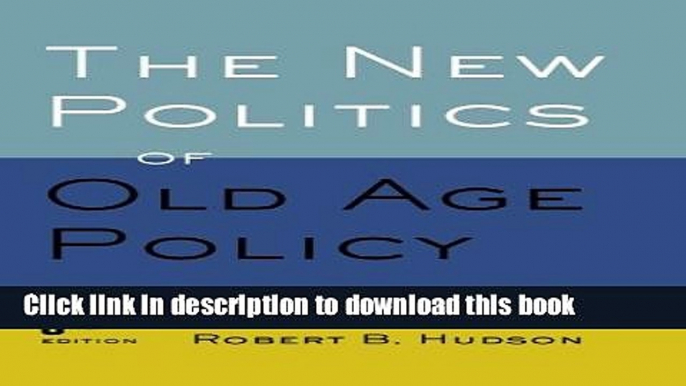 [PDF] The New Politics of Old Age Policy Download Full Ebook