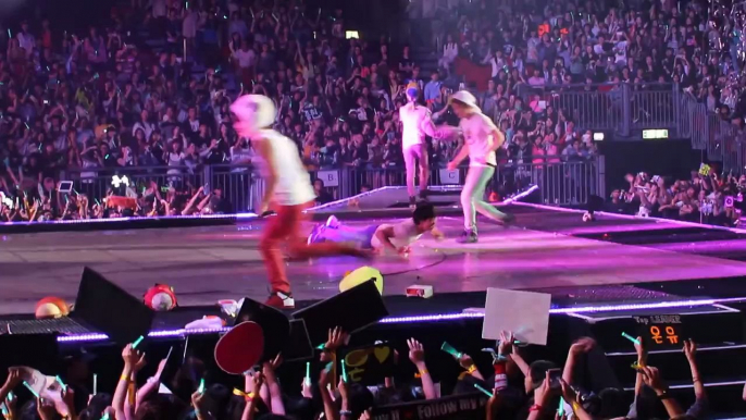 [Fancam]121027 SHINee World Concert 2 in HK - Ending