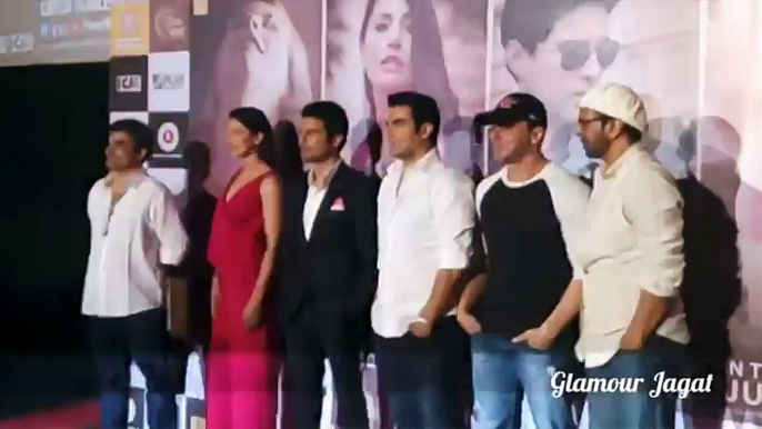 FEVER Team at Trailer Launch _ Rajeev Khandelwal _ Gauhar Khan _ Sohail Khan _ Arbaaz Khan