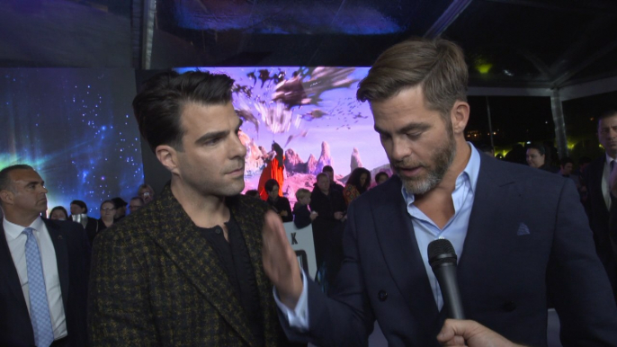 Chris Pine, Zachary Quinto Haven't Seen 'Star Trek Beyond'