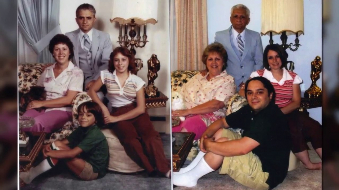 42 Super Awkward Then and Now Family Photos