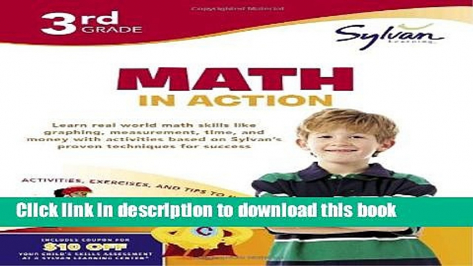 Read Third Grade Math in Action (Sylvan Workbooks) (Math Workbooks) E-Book Free