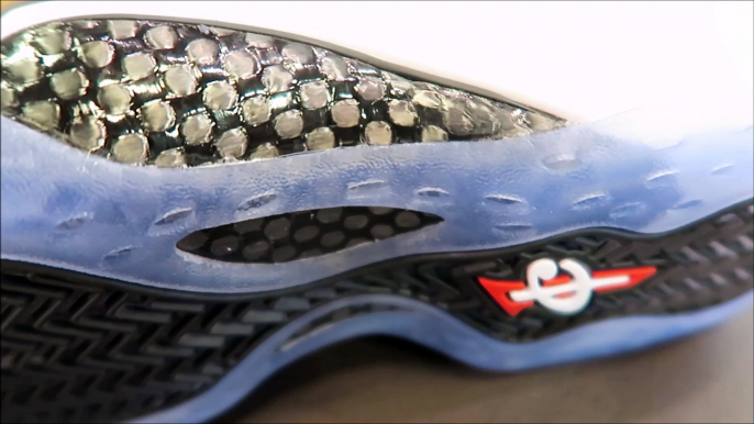 Nike Air Foamposite One Olympic USA Sneaker Detailed Look