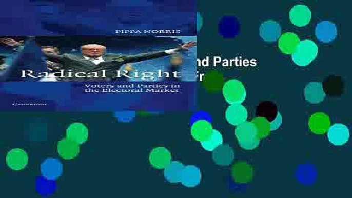 Read Radical Right: Voters and Parties in the Electoral Market  PDF Free