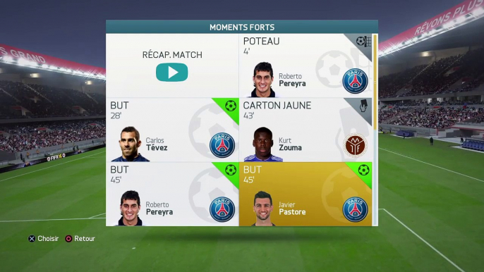 FIFA 16 Javier Pastore frappe de loin ( Ultimate team)