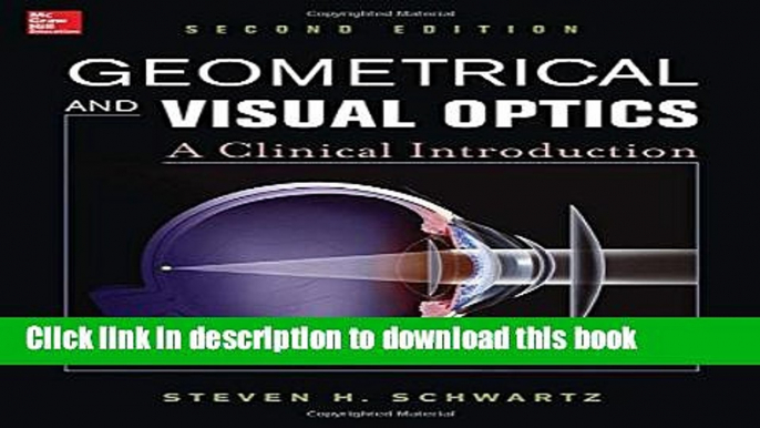 Read Geometrical and Visual Optics, Second Edition  Ebook Free