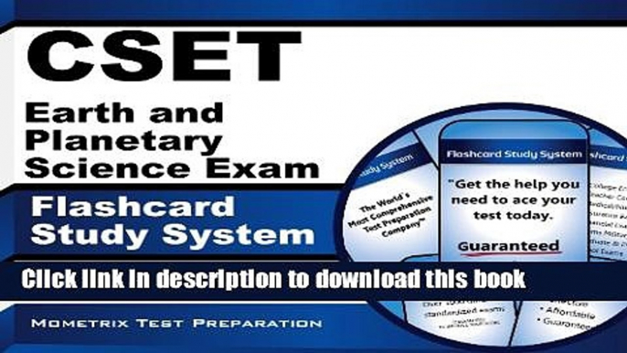 Read Book CSET Earth and Planetary Science Exam Flashcard Study System: CSET Test Practice