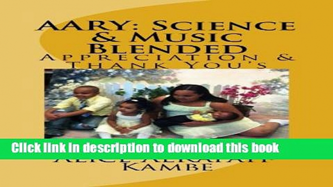 Download AARY: Science   Music Blended Free Books