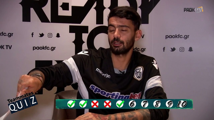 Teammates Quiz - Klaus Vs Kostaja Part I - PAOK TV