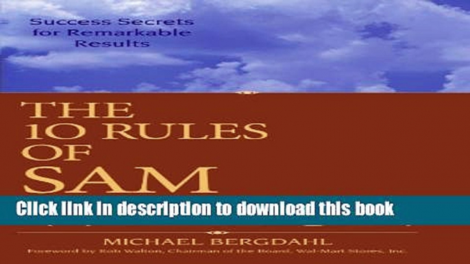 Read Books The 10 Rules of Sam Walton: Success Secrets for Remarkable Results E-Book Free