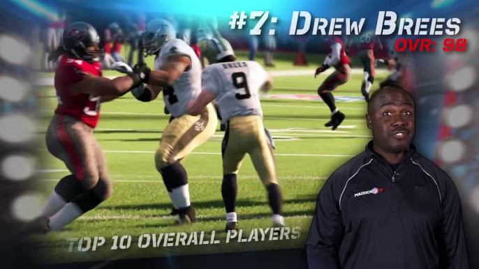 The Top 10 Overall Players in Madden NFL 13 with Ratings Correspondent Marshall Faulk!