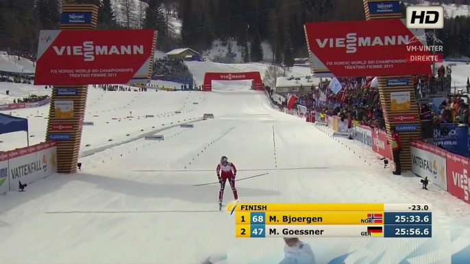 Woman's 10 Km Val di Fiemme 2013  - Therese Johaug WORLD-CHAMPION