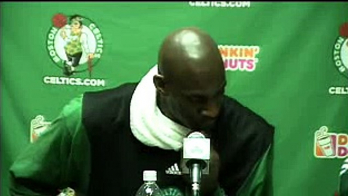 Kevin Garnett Another Funny Press Conference Jan.19,2009