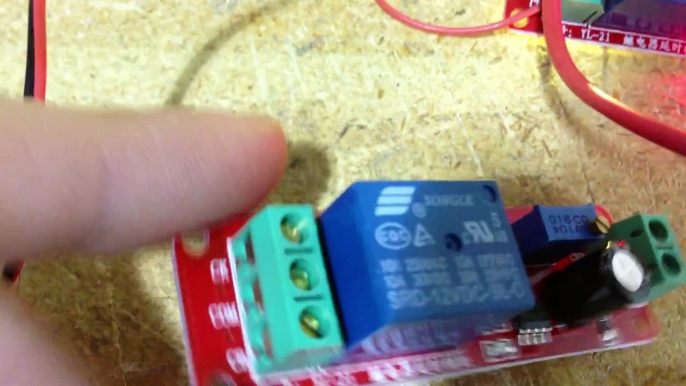 12V Delay Timer Relay 0 - 10 seconds