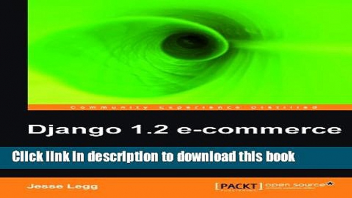 Read Django 1.2 E-commerce PDF Online