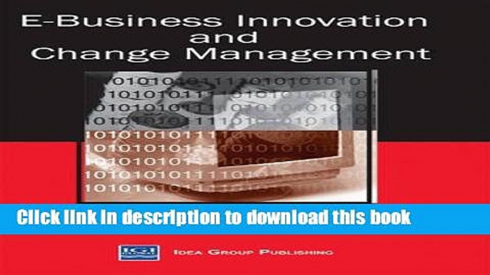 Download E-Business Innovation and Change Management PDF Free