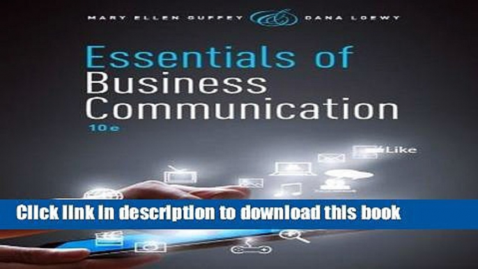 Read Book Essentials of Business Communication (with Premium Website, 1 term (6 months) Printed