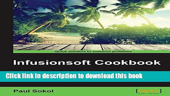 Read Infusionsoft Cookbook PDF Free