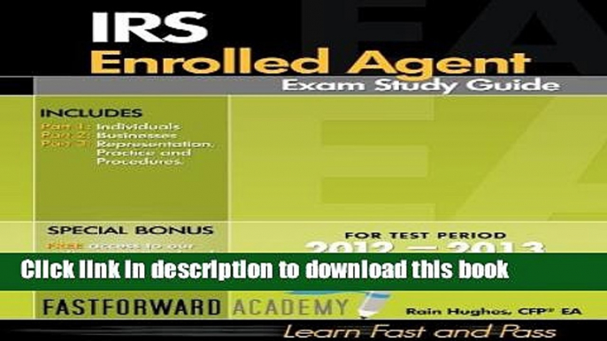 Read Books IRS Enrolled Agent Exam Study Guide 2012-2013 E-Book Download