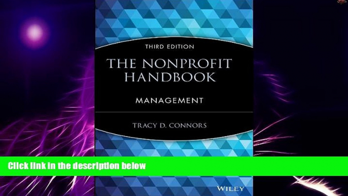 Big Deals  The Nonprofit Handbook: Management  Best Seller Books Best Seller