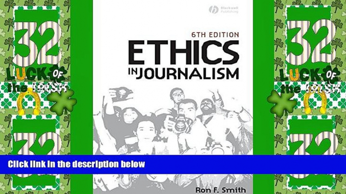 Big Deals  Ethics in Journalism  Best Seller Books Most Wanted