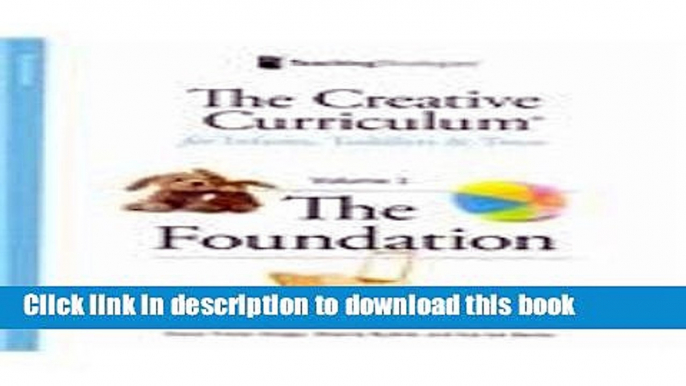 Read Book The Creative Curriculum for Infants, Toddlers   Twos E-Book Free