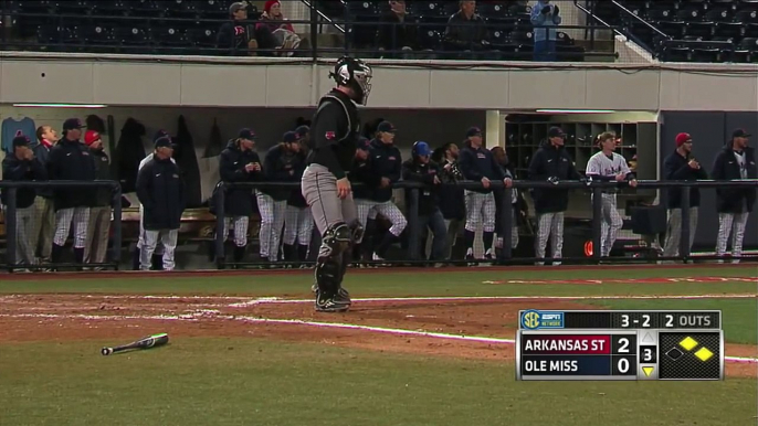 Ole Miss Baseball vs Arkansas State: Highlights (02-24-16)