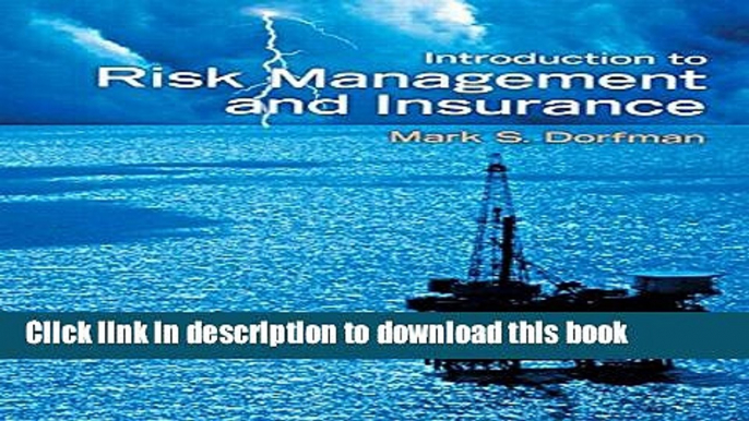 Read Books Introduction to Risk Management and Insurance (9th Edition) Ebook PDF