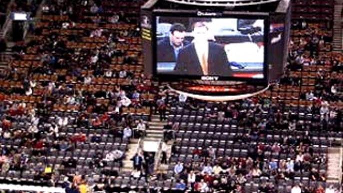 Raptors Intro (Feb. 23, 2007)