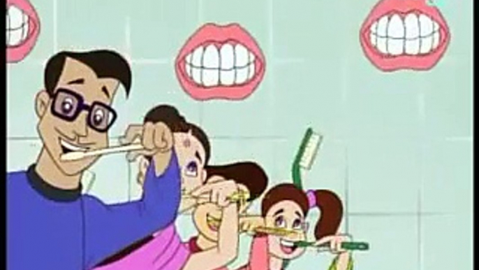 BRUSH BRUSH BRUSH YOUR TEETH - Animated Rhymes