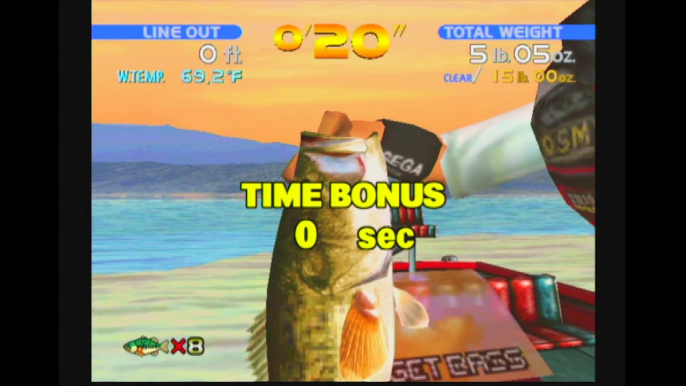 Classic Game Room - SEGA BASS FISHING review for Sega Dreamcast
