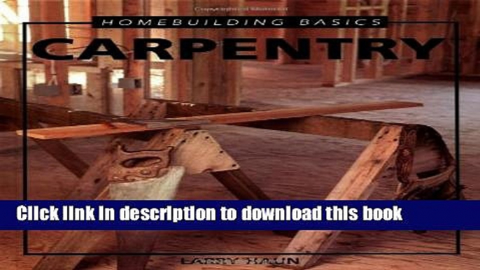 Download Homebuilding Basics Carpe  Ebook Free