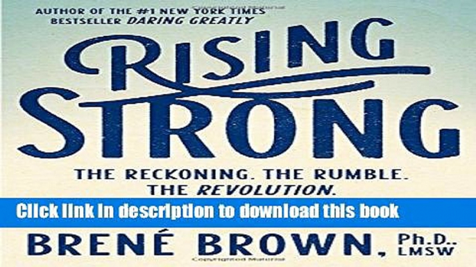 Read Books Rising Strong ebook textbooks