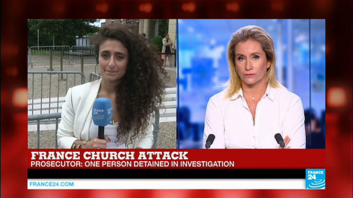 France church attack: attackers chanted "Allahu Akhbar" before entering the church