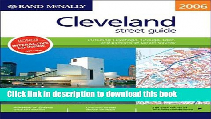 Read Rand McNally 2006 Cleveland street guide including Cuyahoga, Geauga, Lake, and portions of