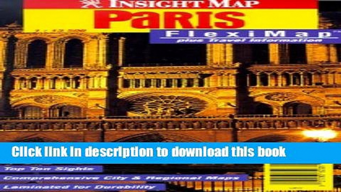 Read Insight Map Paris: Fleximap Plus Travel Information (Insight Map Series)  Ebook Free