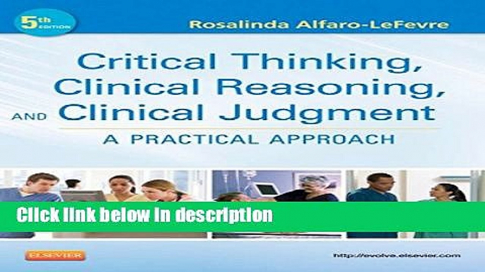 Ebook Critical Thinking, Clinical Reasoning and Clinical Judgment - Elsevieron VitalSource: A