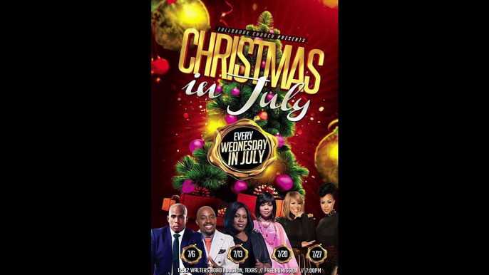 Cece Winans talks Marvin Sapp & performs I Keep Falling In Love @ Fallbrook Christmas In July 2016