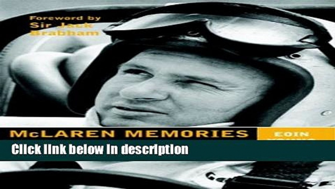 Ebook McLaren Memories: A Biography of Bruce McLaren Full Online