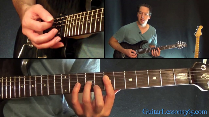 Michael Jackson - Black or White Guitar Lesson.