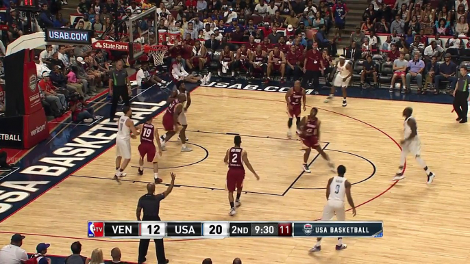 USA vs Venezuela - Highlights  July 29, 2016  Exhibition  2016 USA Basketball Showcase