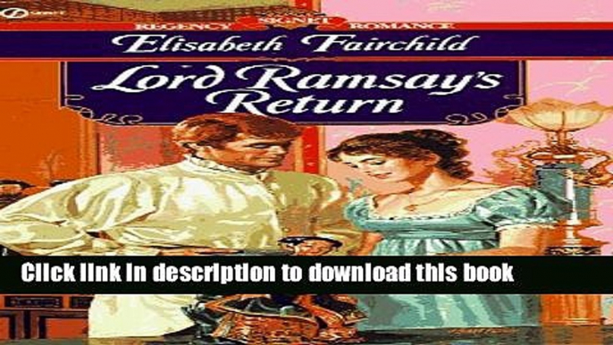 Ebook Lord Ramsay s Return Free Online