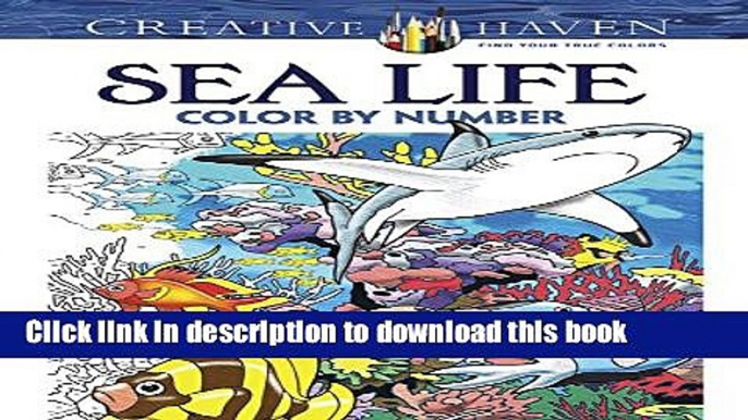 Read Creative Haven Sea Life Color by Number Coloring Book (Adult Coloring) Ebook Free