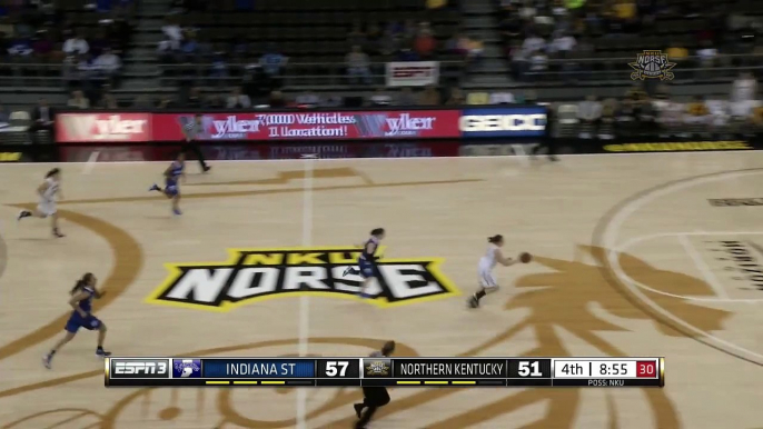 NKU Women's Basketball: Highlights vs. Indiana State 11/15/15