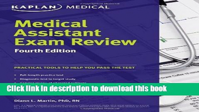 Books Medical Assistant Exam Review Fourth Edition (Kaplan Medical Assistant Exam Review) Free