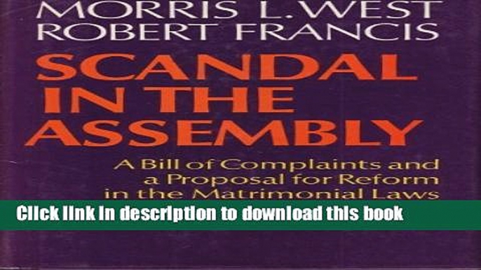 Ebook Scandal in the Assembly Full Online