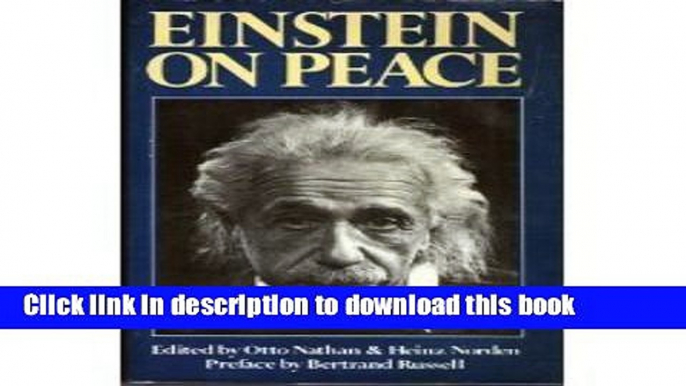 Ebook Einstein on Peace Full Online