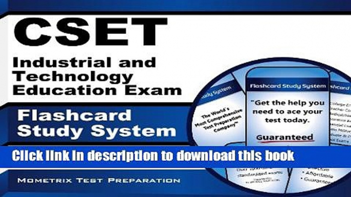 Read CSET Industrial and Technology Education Exam Flashcard Study System: CSET Test Practice